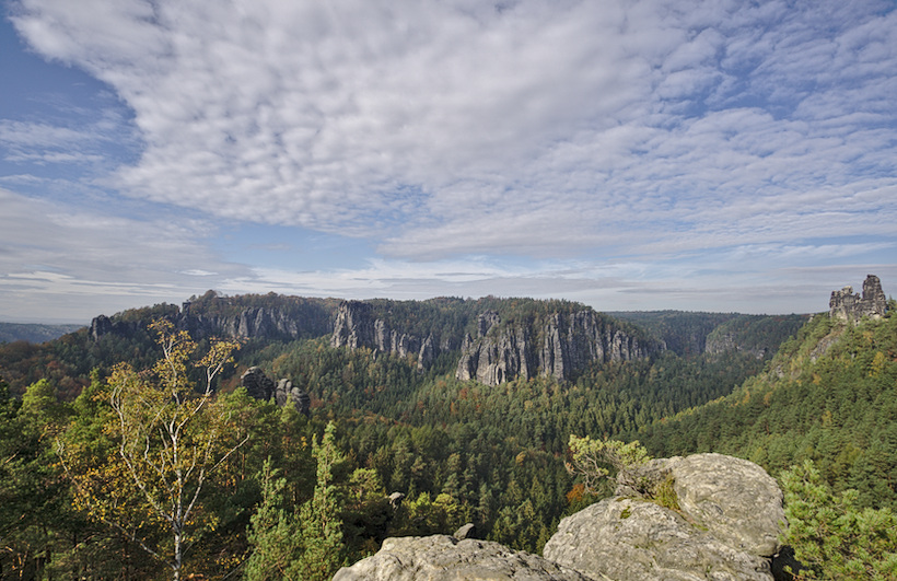 Blick zu Großer und Kleiner Gans
