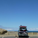 Mathilda am Castle Point.
