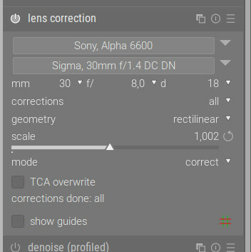 Darktable unter Ubuntu: Kameras und Objektive updaten