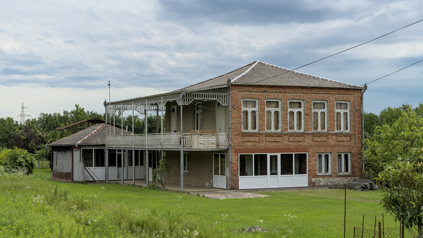Typisches Gebäude in Georgien