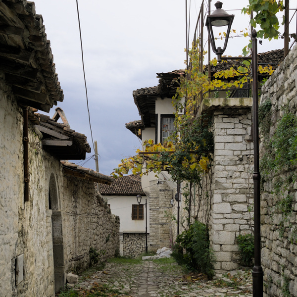 Es regnet in Berat